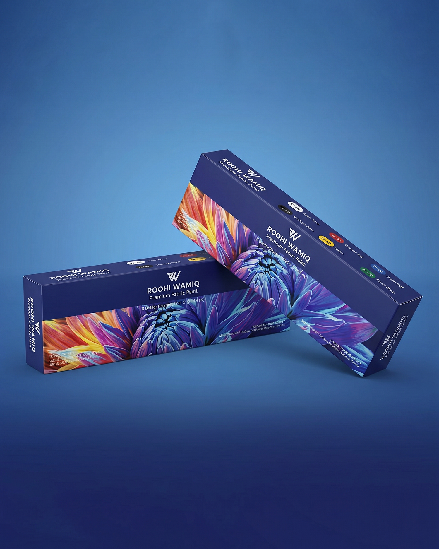 Premium Fabric Paint - Pro Twin Pack (12 Colors)